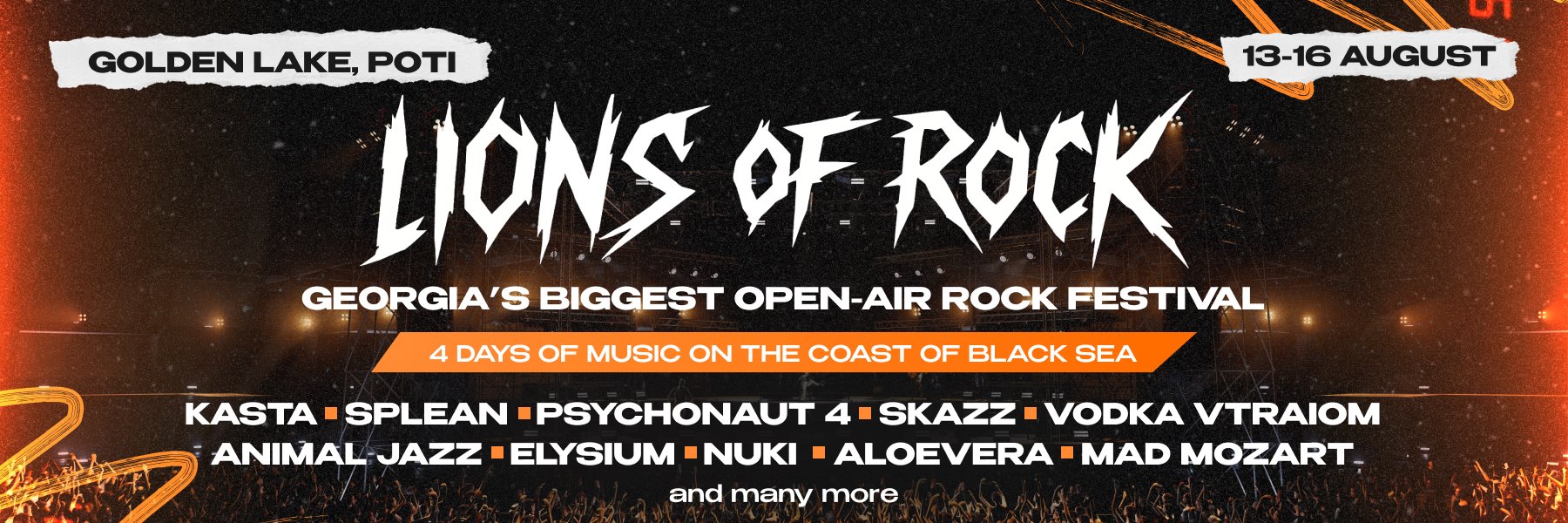 Lions of Rock Festival - 4 Days by the Black Sea