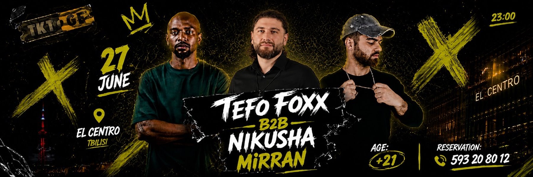 🔥🌍 AFRO HOUSE NIGHT WITH TEFO FOXX 🌍🔥
