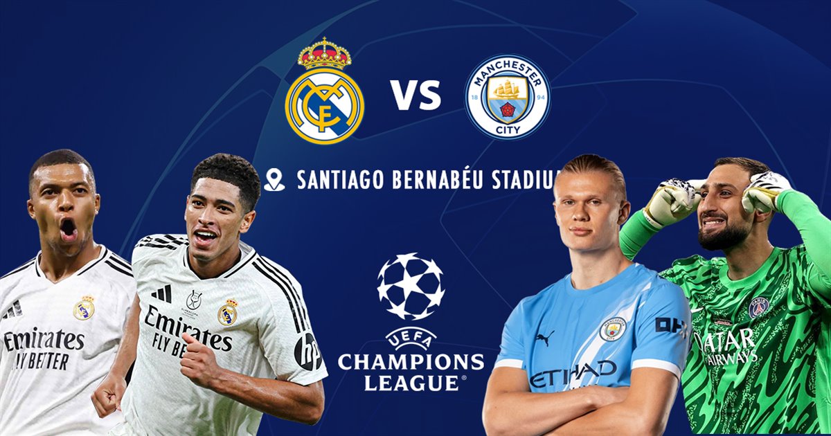 UEFA Champions League | Real Madrid vs Manchester City | TKT.GE