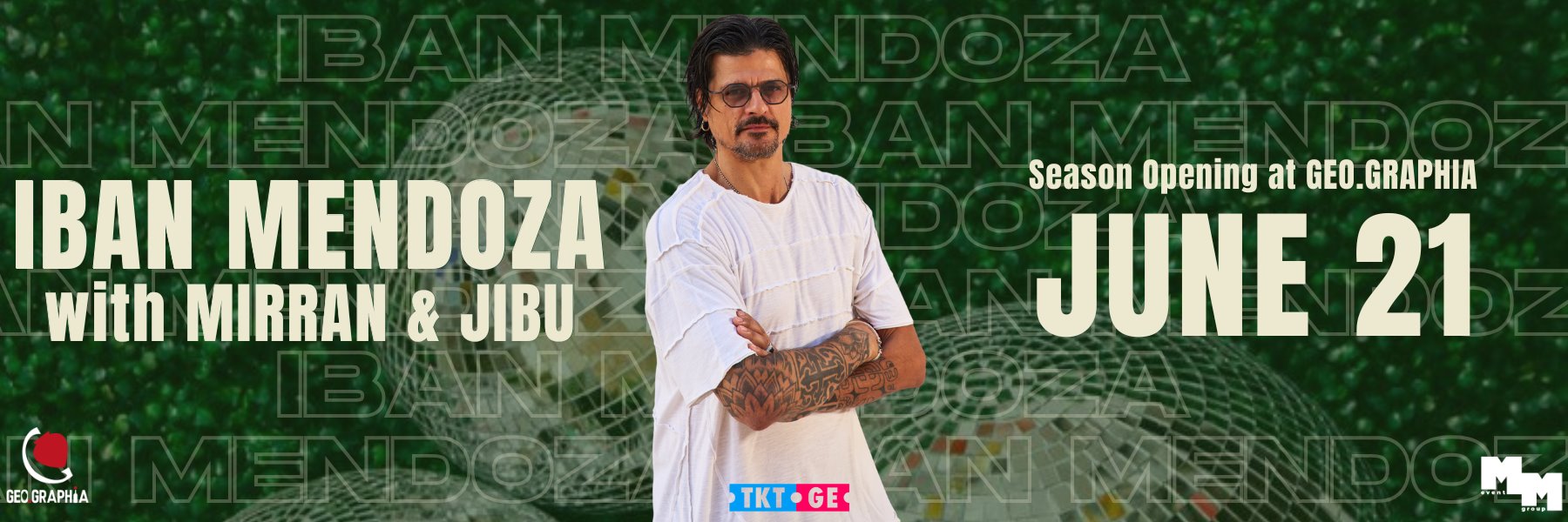 IBAN MENDOZA AT GEO.GRAPHIA BATUMI / Season Opening