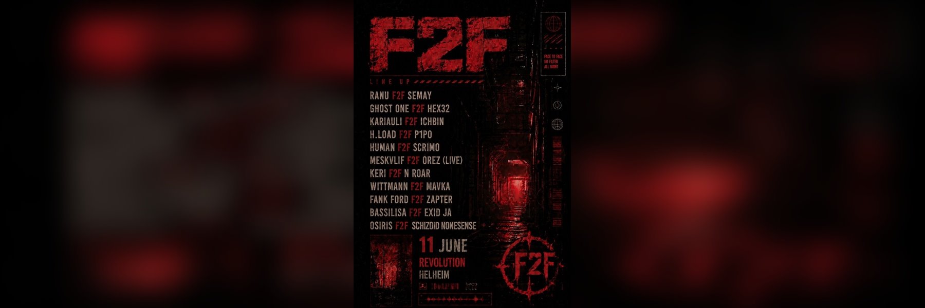F2F Evening — Revolution Art Hall