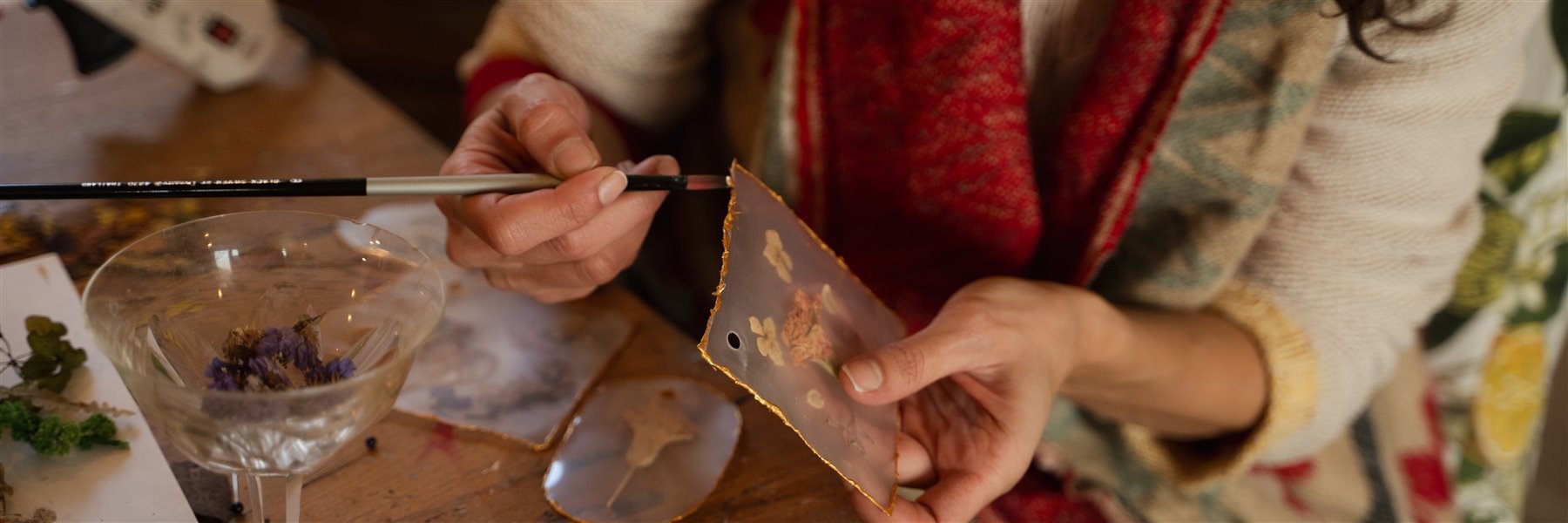 Herbarium and Dry Flower Gift Card Workshop