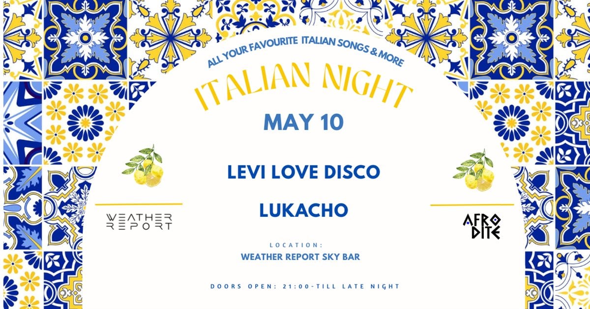 ITALIAN NIGHT BY AFRODITE