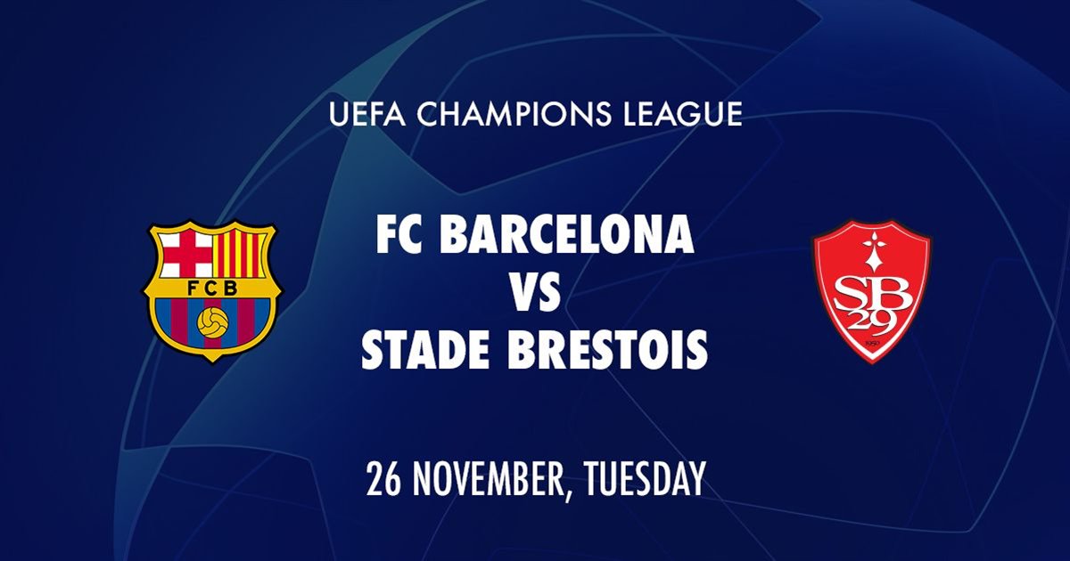 Champions League | FC Barcelona vs Stade Brestois