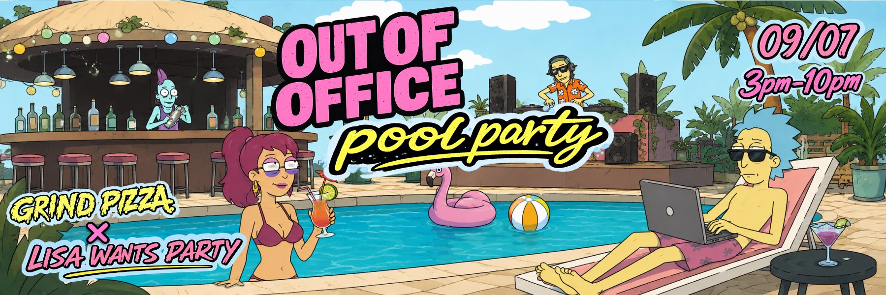 OUT OF OFFICE POOL PARTY