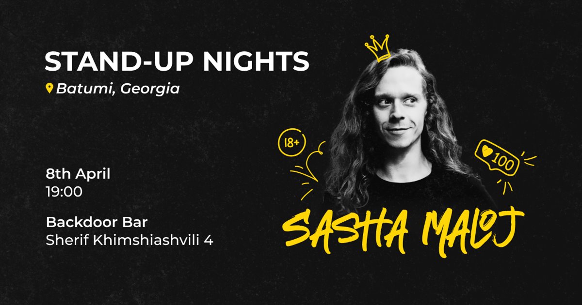 Stand-Up Nights With Sasha Maloj