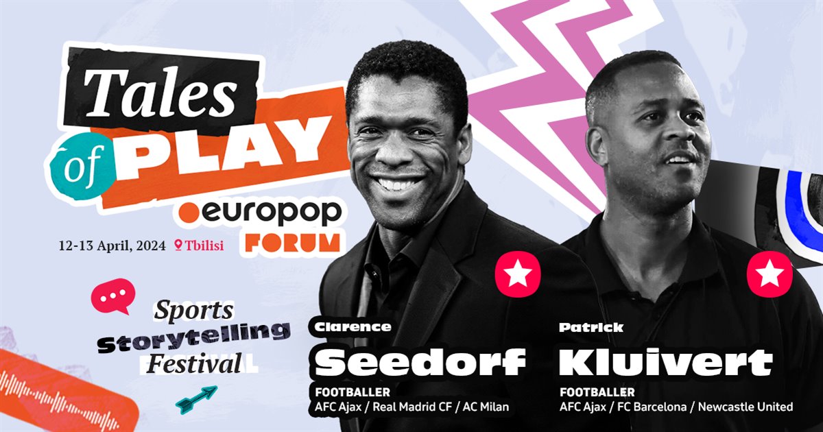 europop: Tales of Play - Sports Storytelling Forum