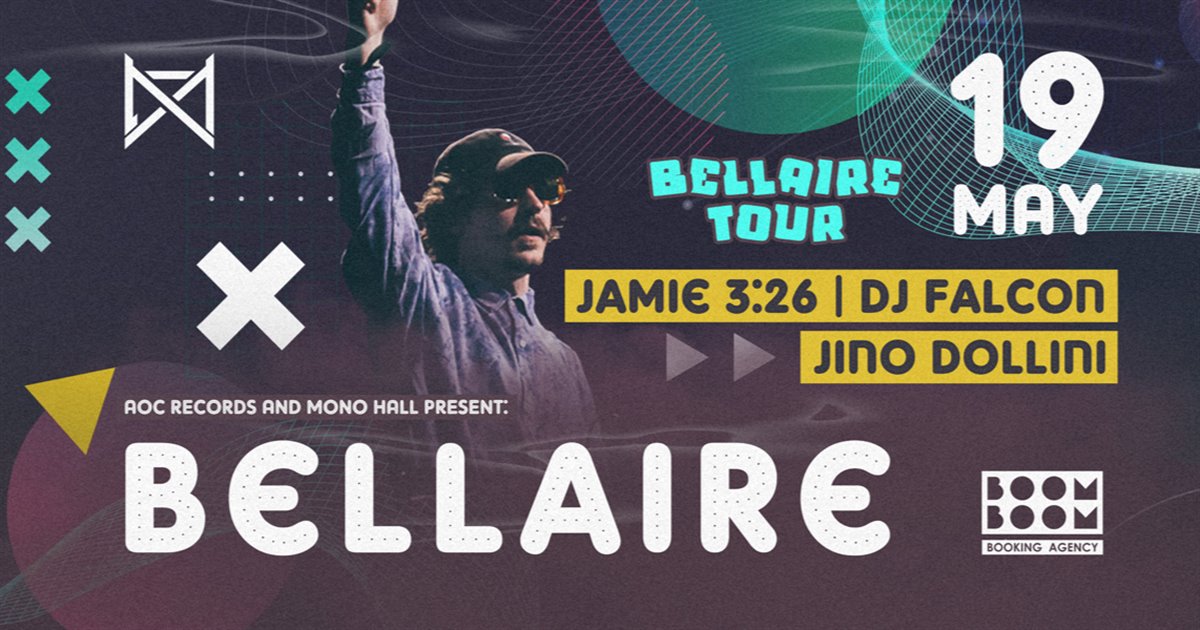 Bellaire | Jamie 3:26 | DJ Falcon -  AOC Records Showcase at Mono Hall Tbilisi