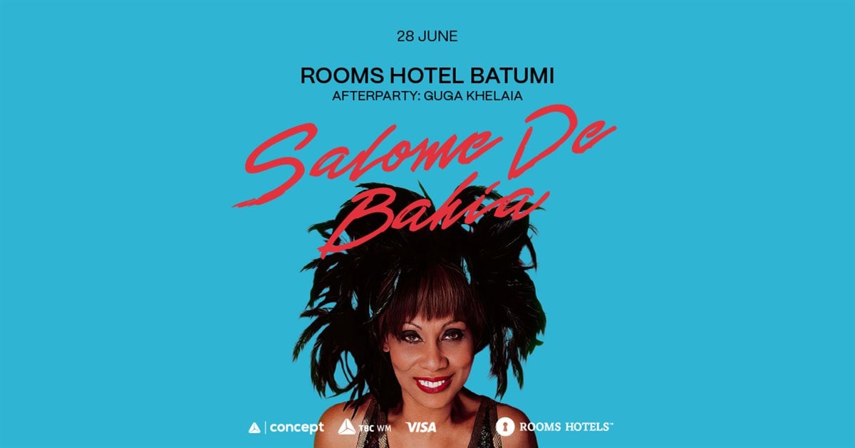 Rooms Batumi Season Opening with Salomé de Bahia