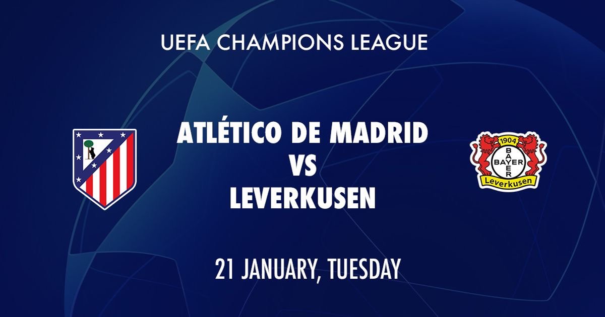 Champions League | Atlético de Madrid vs Leverkusen