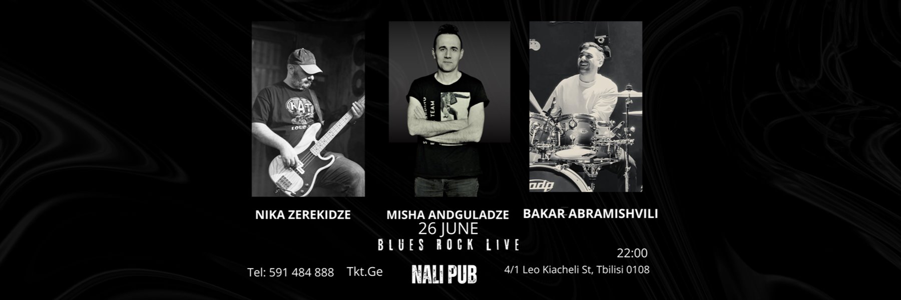 Misha Andghuladze and The Band at Nali Stage Pub 🎸