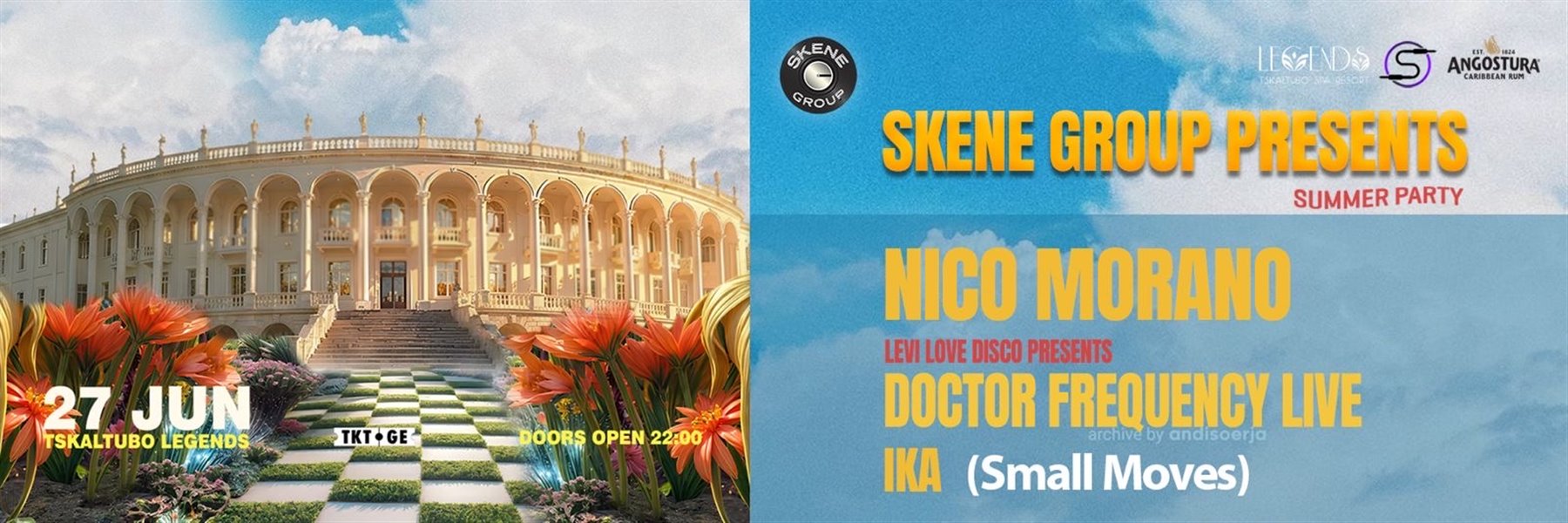 Skene Group’s Summer Party At „Tskaltubo Legends Spa Resort“