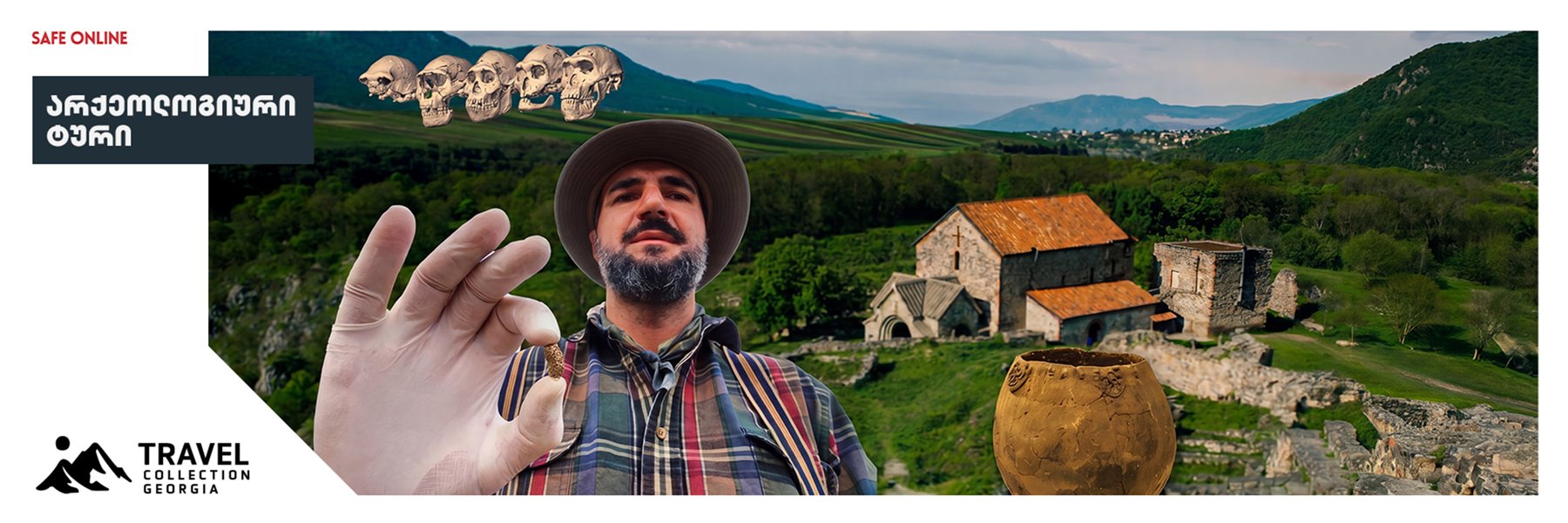 From 8,000-Year-Old Wine to the First Europeans: Author’s Archaeological Tour with Giorgi Bidzinashvili