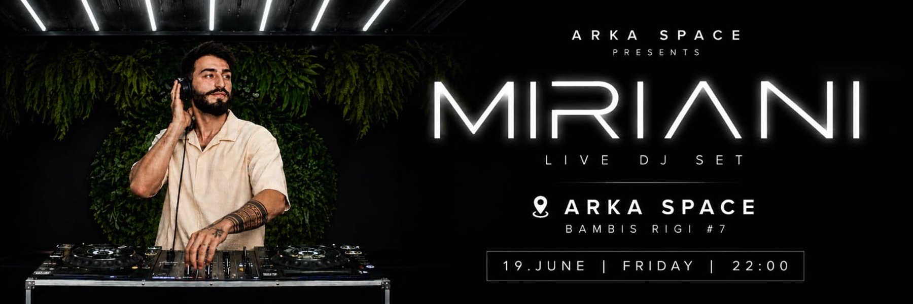 MIRIANI Live Performance at ARKA Space