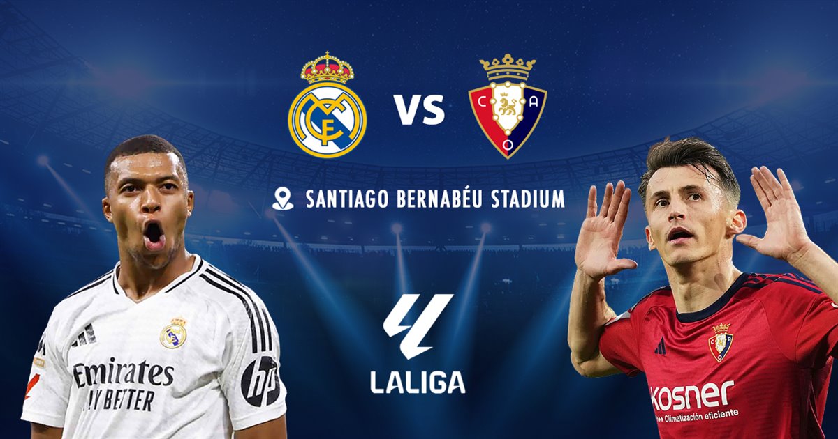 Spanish LaLiga | Real Madrid vs Osasuna | TKT.GE