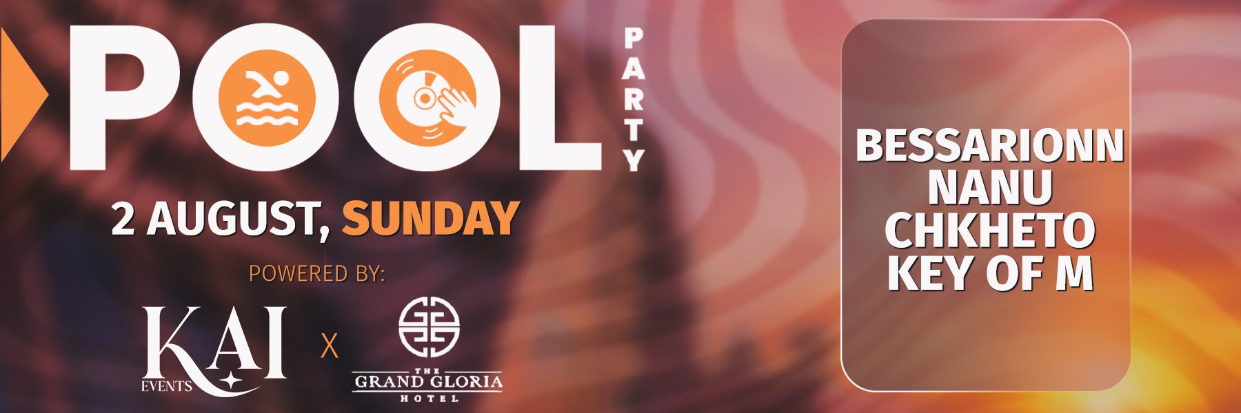 ⛱️ POOL PARTY ALL DAY LONG
