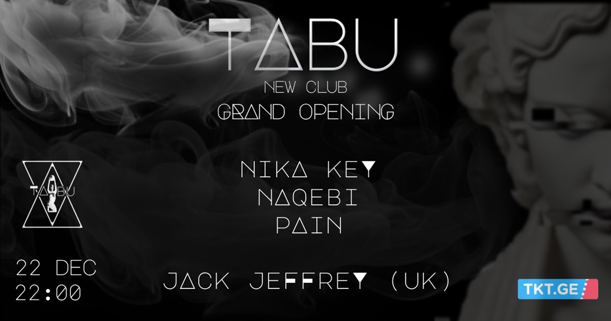 TΔBU Club — Grand Opening