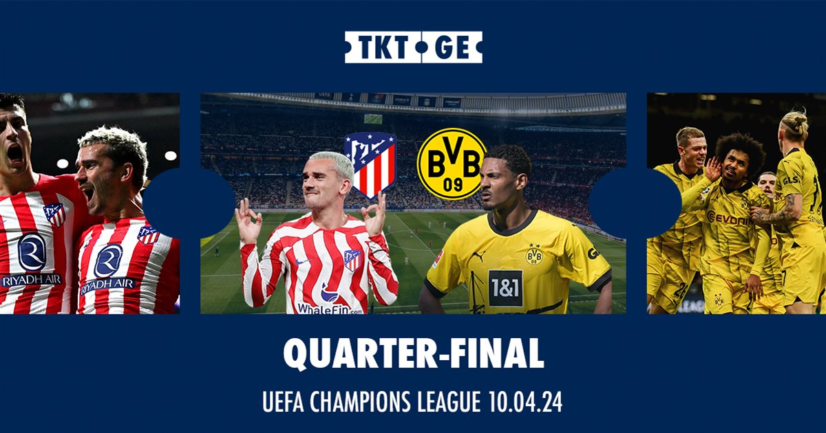 Champions League | Atlético de Madrid vs Borussia Dortmund