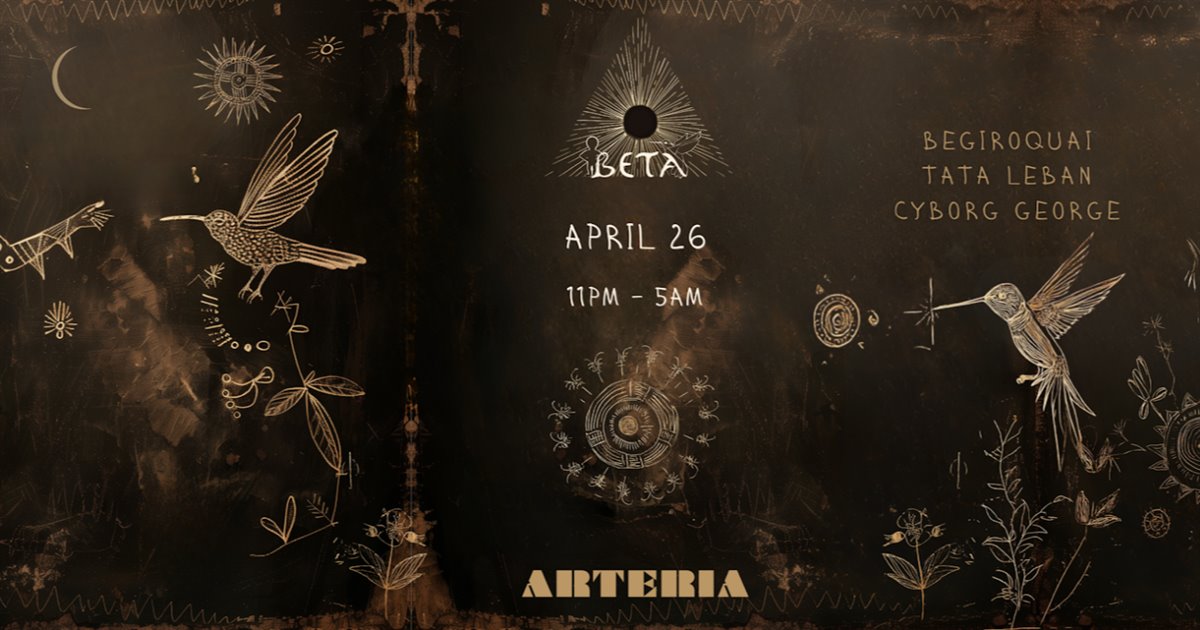 BETA Event Productions x ARTERIA