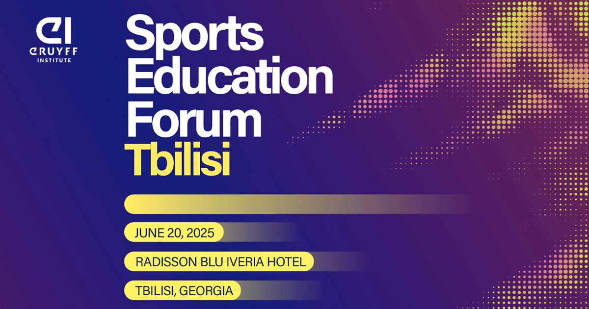 Sports Education Forum 2025 | JBS Academy x Johan Cruyf Institute