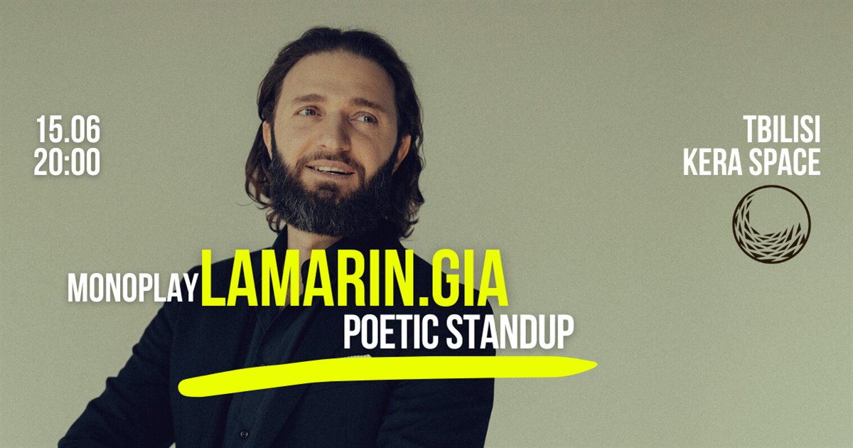 Lamarin.Gia Poetic Stand-Up