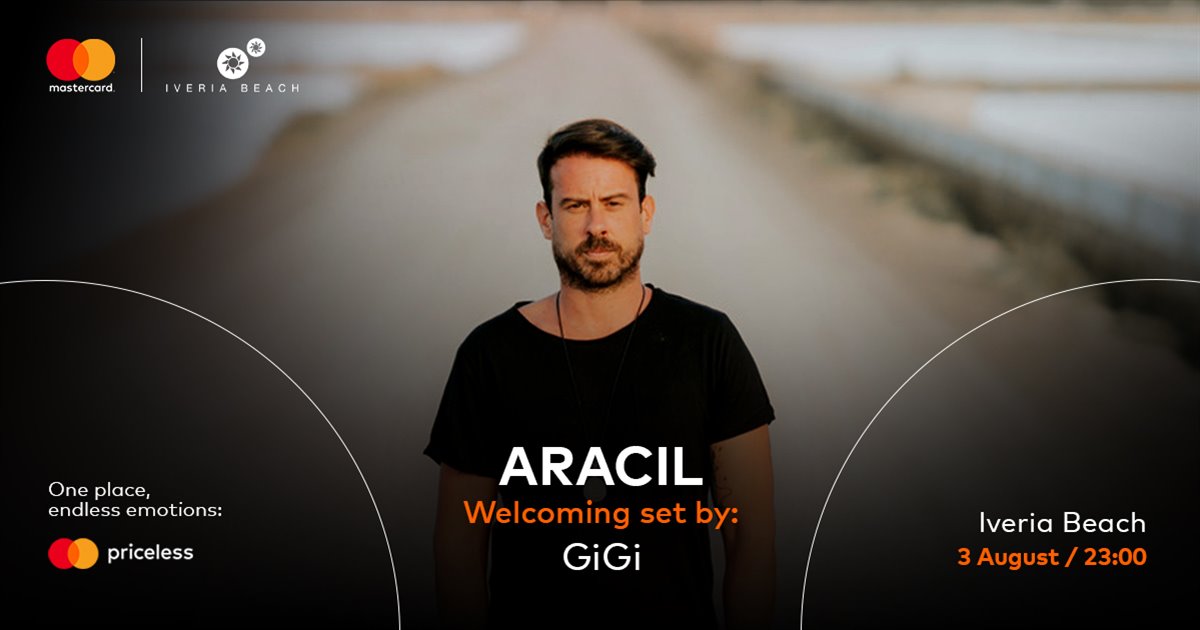 Aracil & GiGi at Iveria Beach by Mastercard