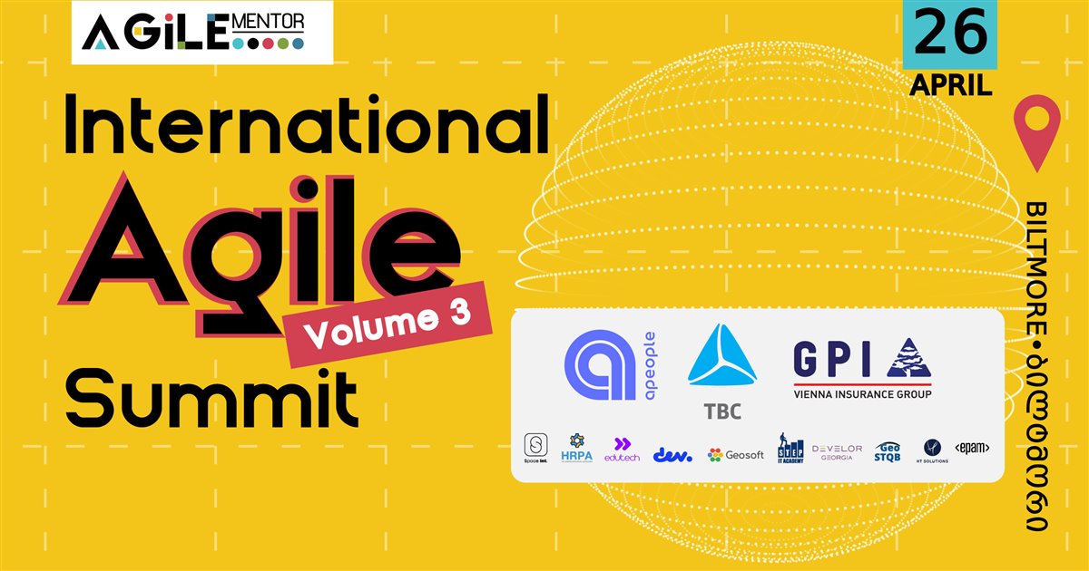 International Agile Summit  -  AgileXchange Vol 3
