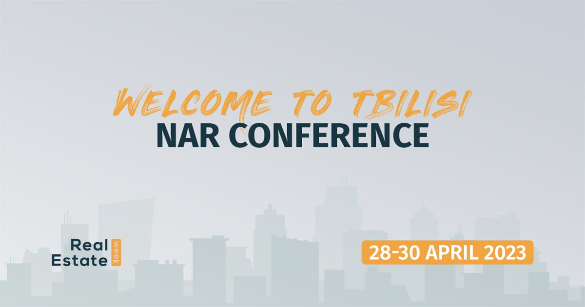 NAR Conference 28-29-30 აპრილი